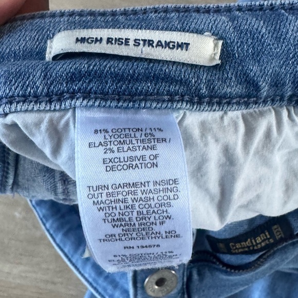 Vineyard Vines Jamie High Rise Straight Jean SZ 27 - Picture 6 of 14